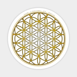 The Flower of LIfe Magnet